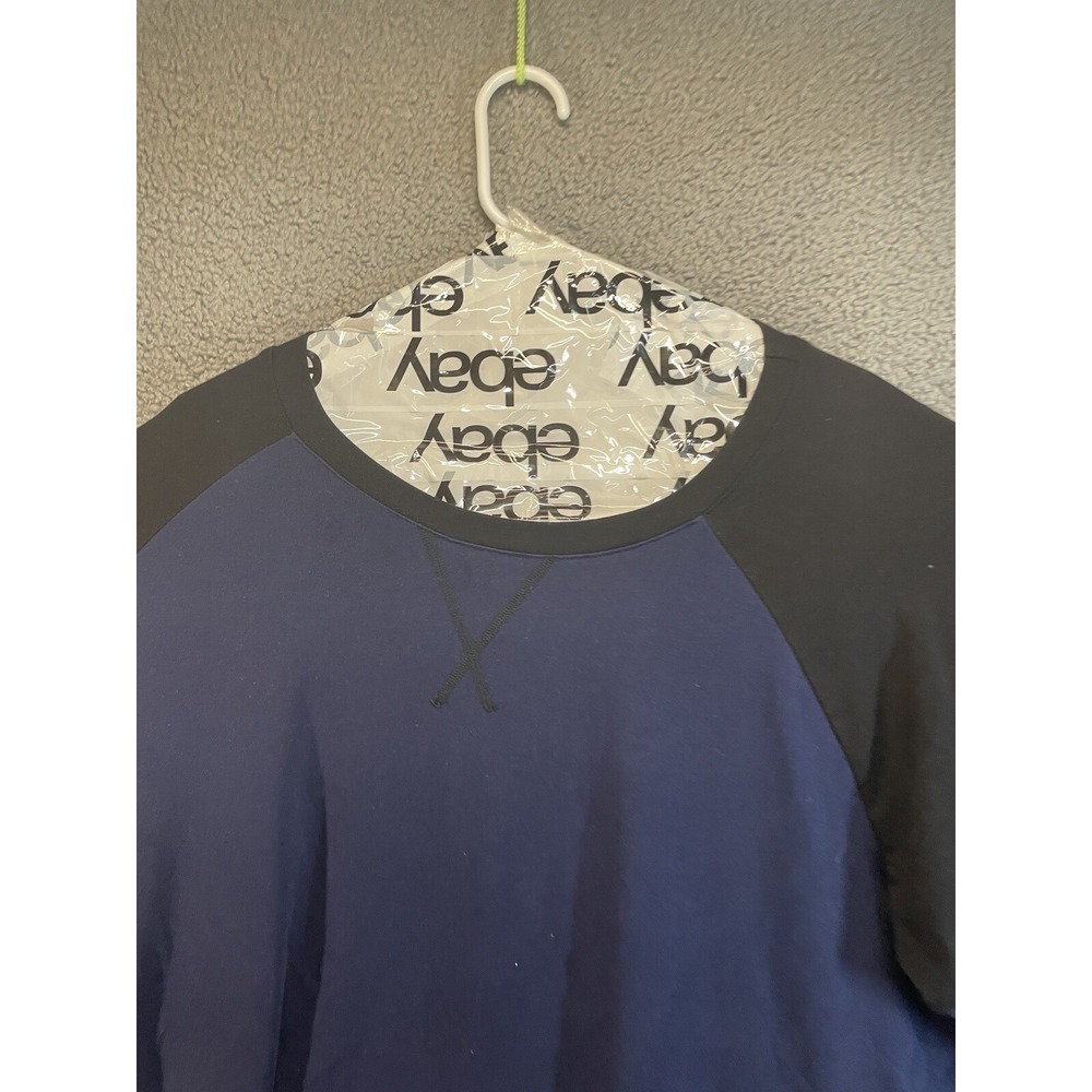 Larace  Shirt WOMAN Size‎ 5X  Blue  Cotton Long Sleeve